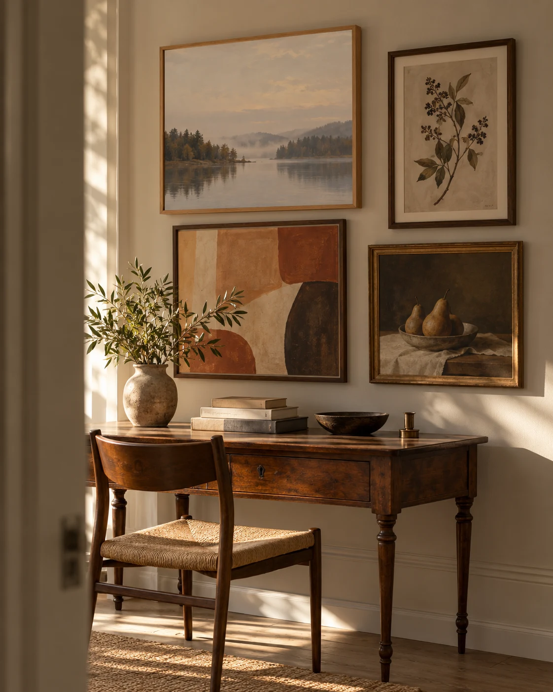 Inspiration till en personlig tavelvägg